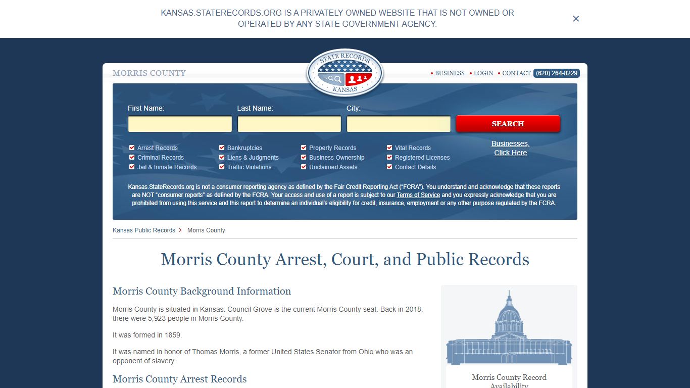 Morris County Arrest, Court, and Public Records